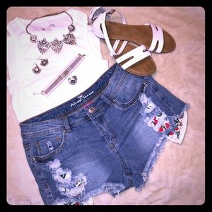 Jean shorts